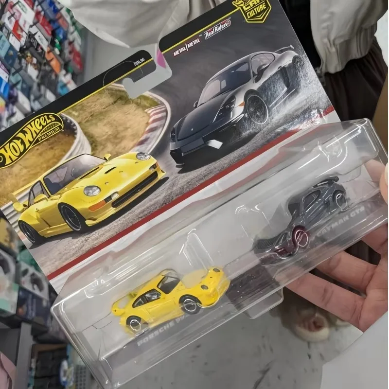 Nouveau véritable Hot Wheels voiture Culture 2 Pack ensemble 2024 1/64 moulé sous pression véhicule Premium recueillir modèle voitures recueillir jouet cadeaux de vacances