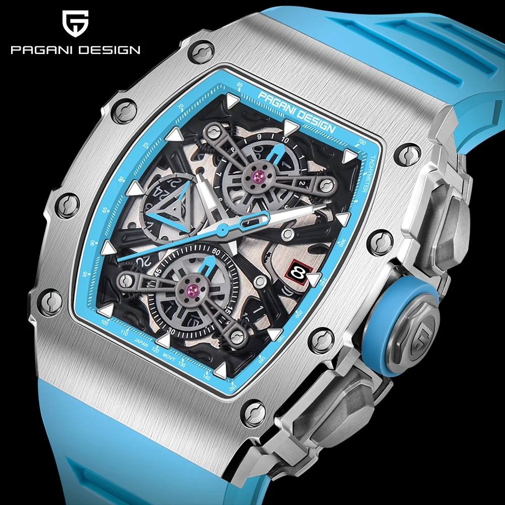 PAGANI UCO-Montre à quartz étanche pour homme, montre-bracelet en acier, chronographe de sport, marque supérieure, luxe, nouveau, 2023