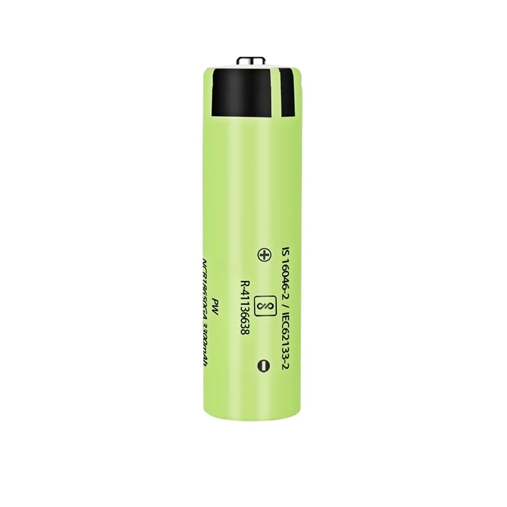For panasonic 18650 lithium battery 3300mah large capacity power battery rechargeable