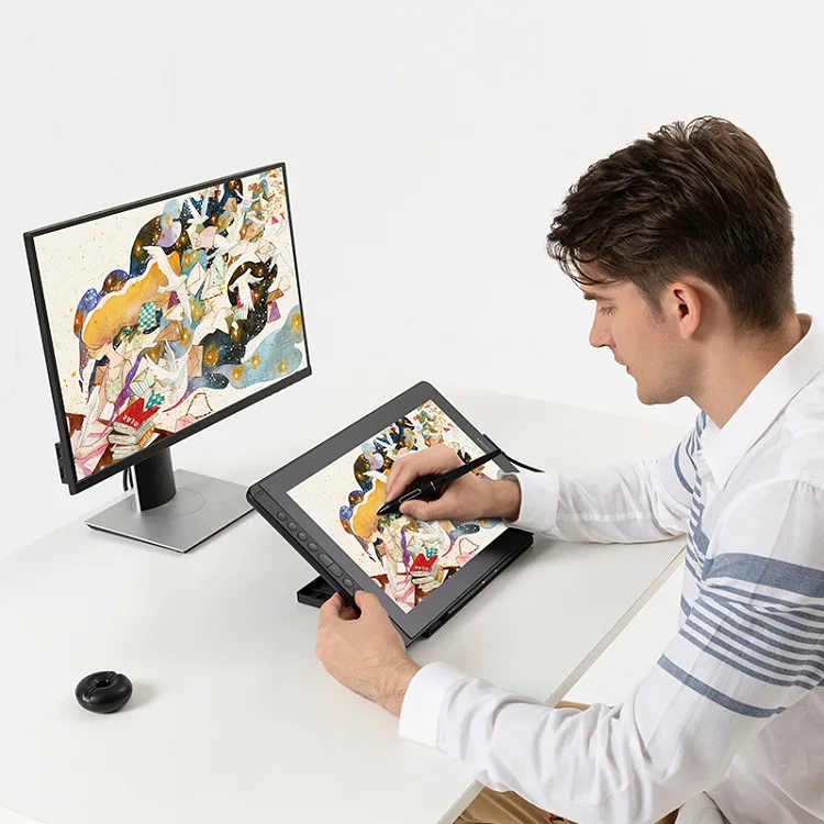 Kamvas 16(2021) 15.6 Inch Screen Full-Laminated Professional Graphic Drawing Monitor Pen Display Tablet