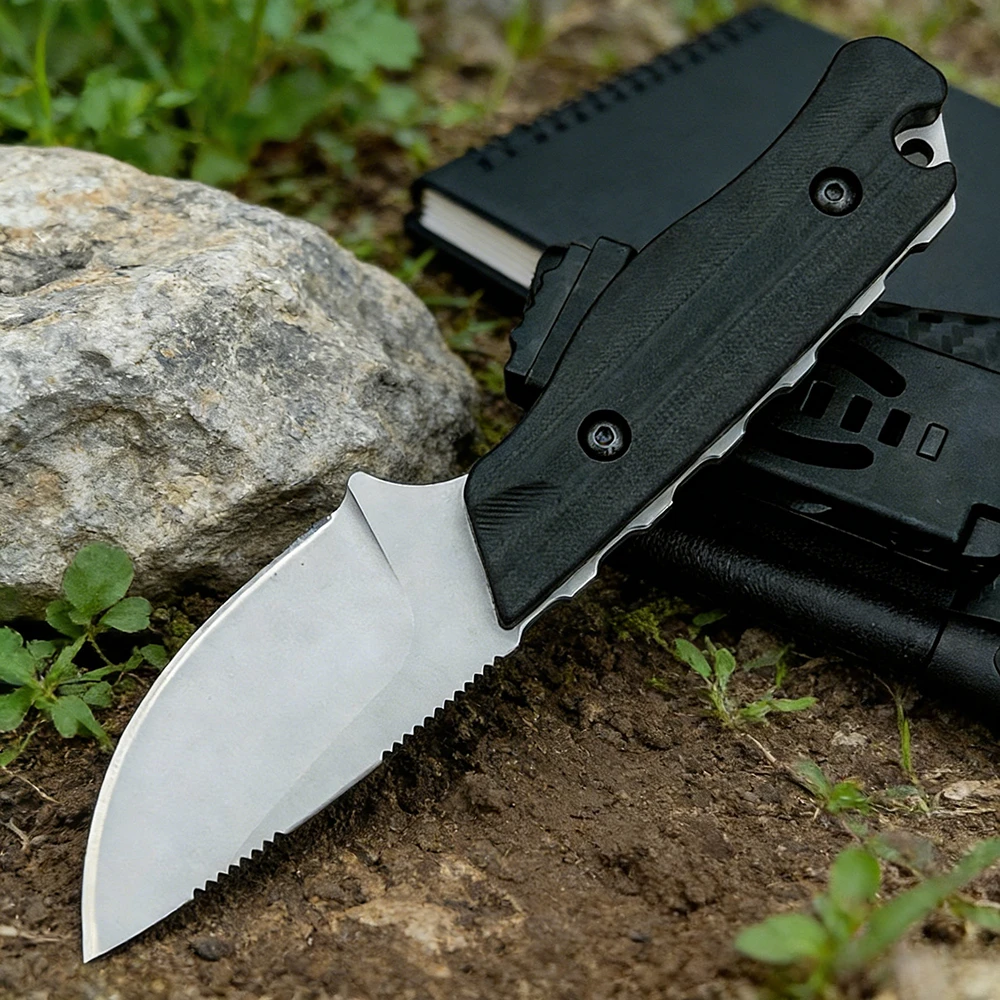 

Портативный универсальный нож для выживания в дикой природе, прямой нож для кемпинга, охоты, карманный нож, инструмент EDC, инструмент для скалолазания