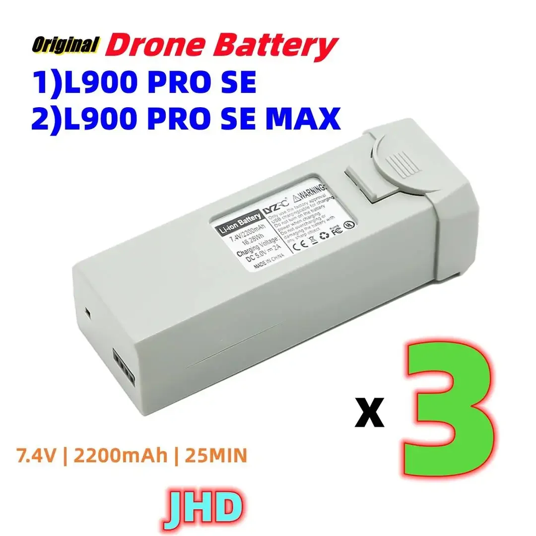 JHD LYZRC L900 PRO SE Batteries Original LYZRC Accessories for L900 PRO MAX Drone Battery Wholesale