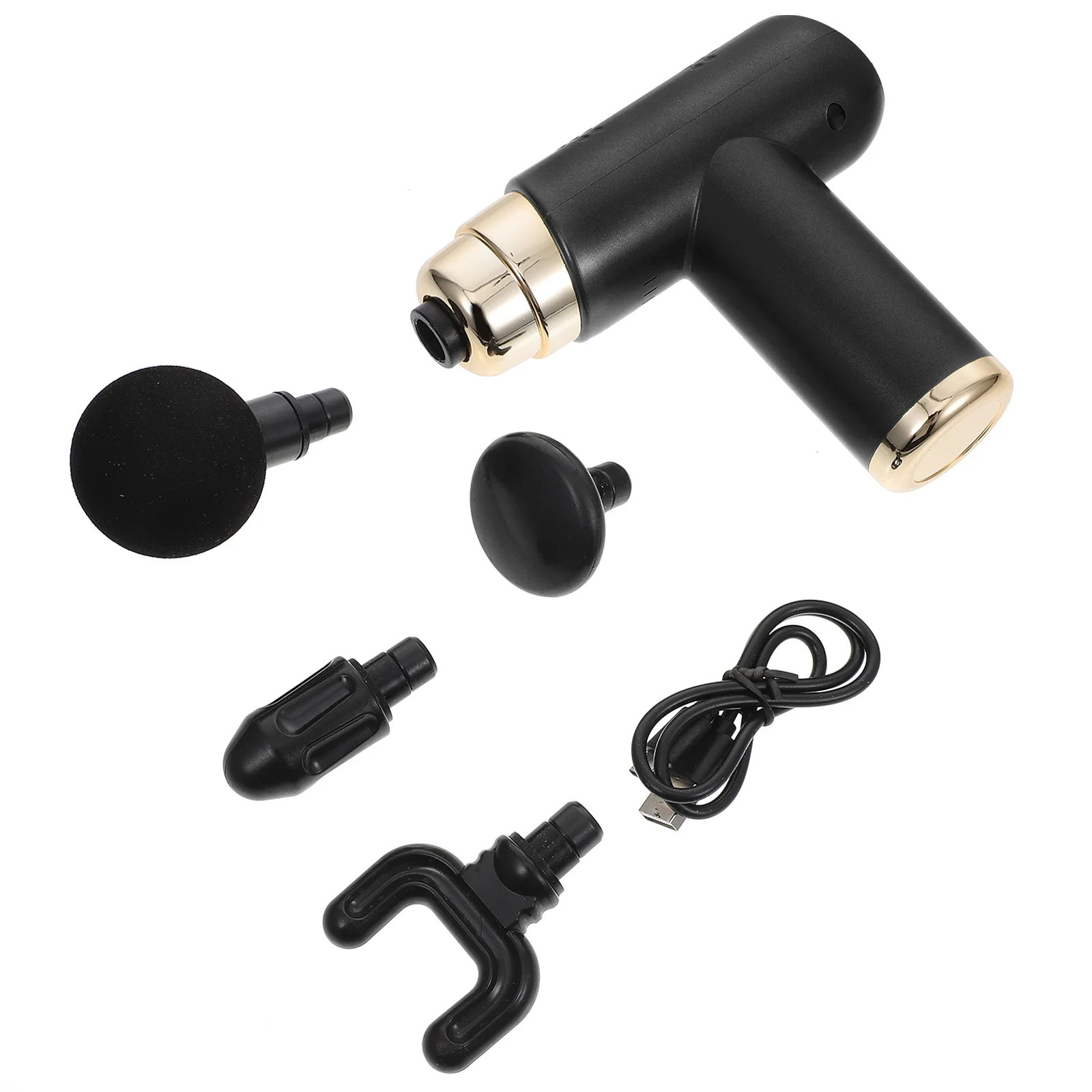 1Set Mini Percussie Massager 6 Speed Verstelbare Fascia Gun voor Spieren Deep Tissue Massage Draagbare Fitness Herstel Tool