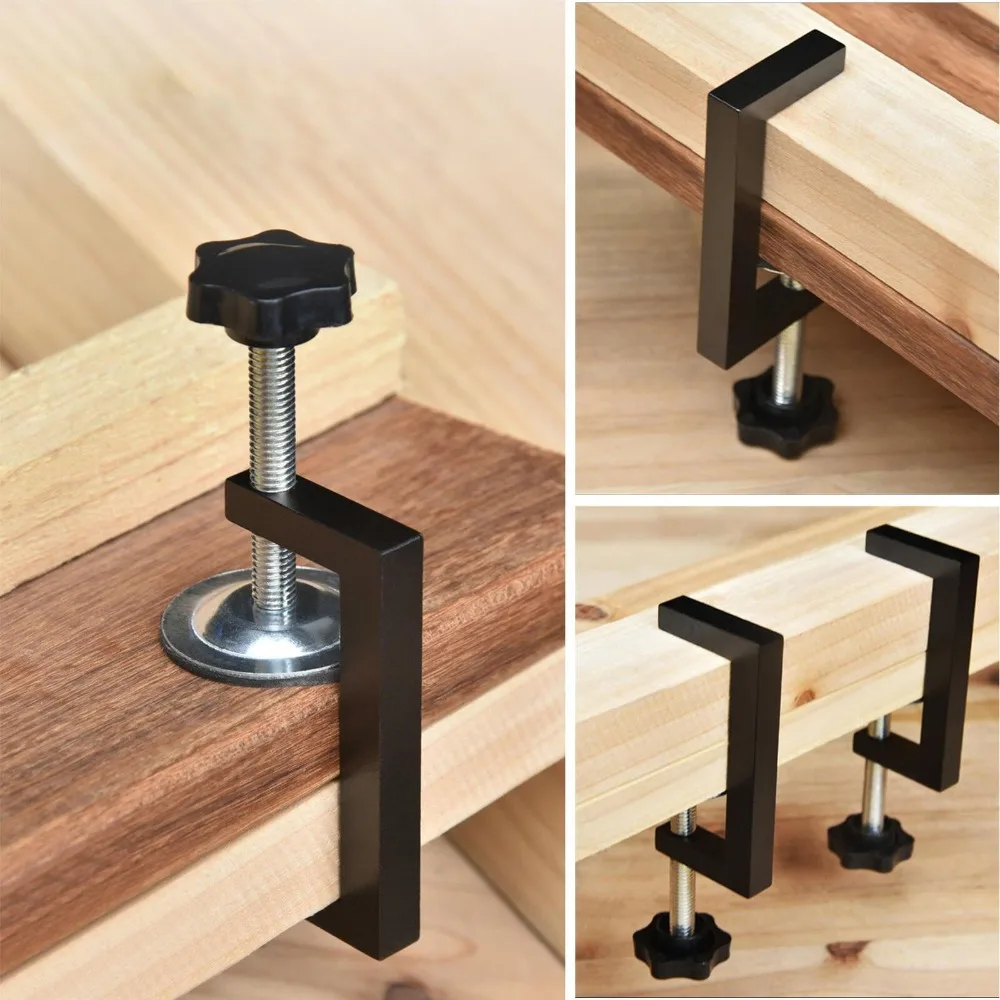 New 10-57mm Cabinet Installation Clamp Adjustable Hardware Woodworking Clamp Portable Fastener Woodworking