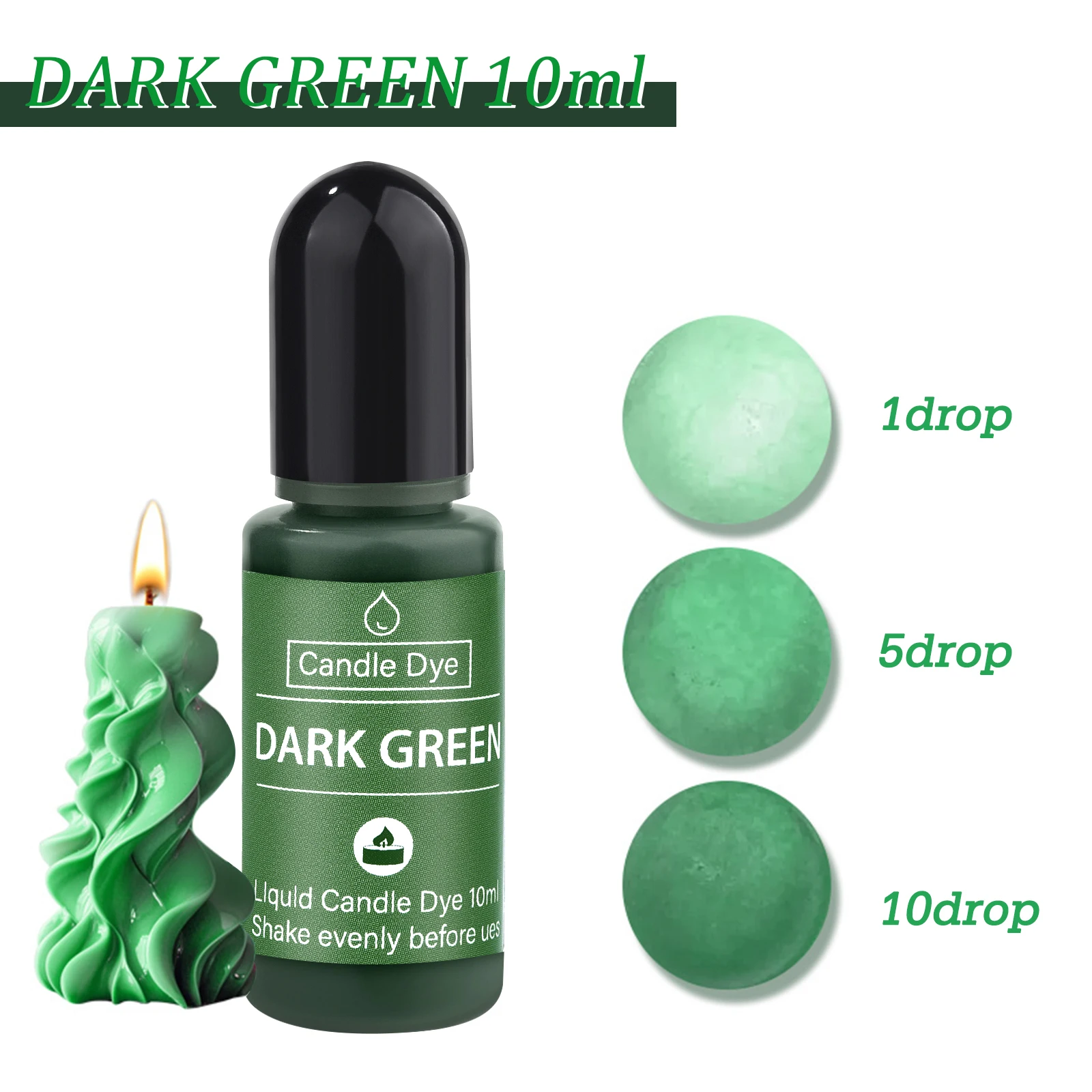 16 Farben Kerzenwachs Pigment Farbstoff Ungiftiges Soja Kerzenwachs Pigment Flüssiger Farbstoff Sojawachs DIY Seifenfarben Kerzenherstellung Zubehör