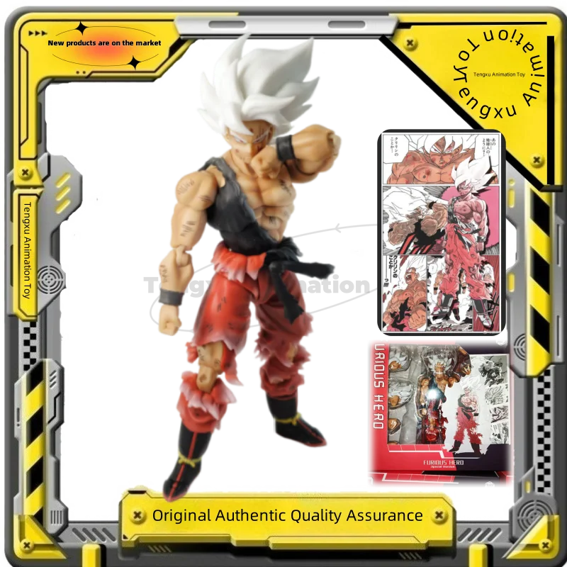 

【Spot Goods】Black Hole Toys Dbz Son Goku Shf Ssj Super Saiyan Warrior Awakening Ver Anime Action Figure Kids Custom Toys Gifts