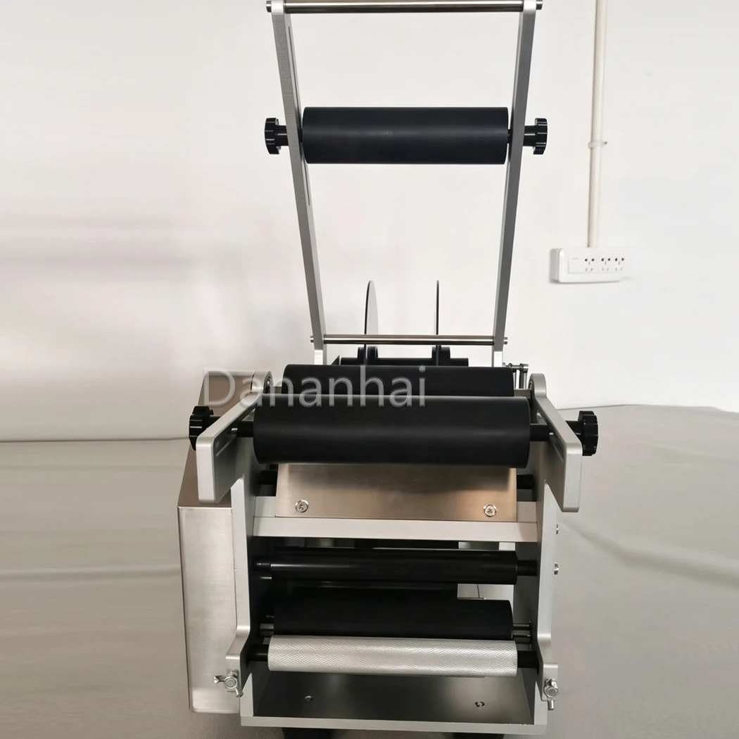 Semi Automatic Packaging Labeler Round Bottle Labeling Machine for Food Cosmetic Container Sticker Tool