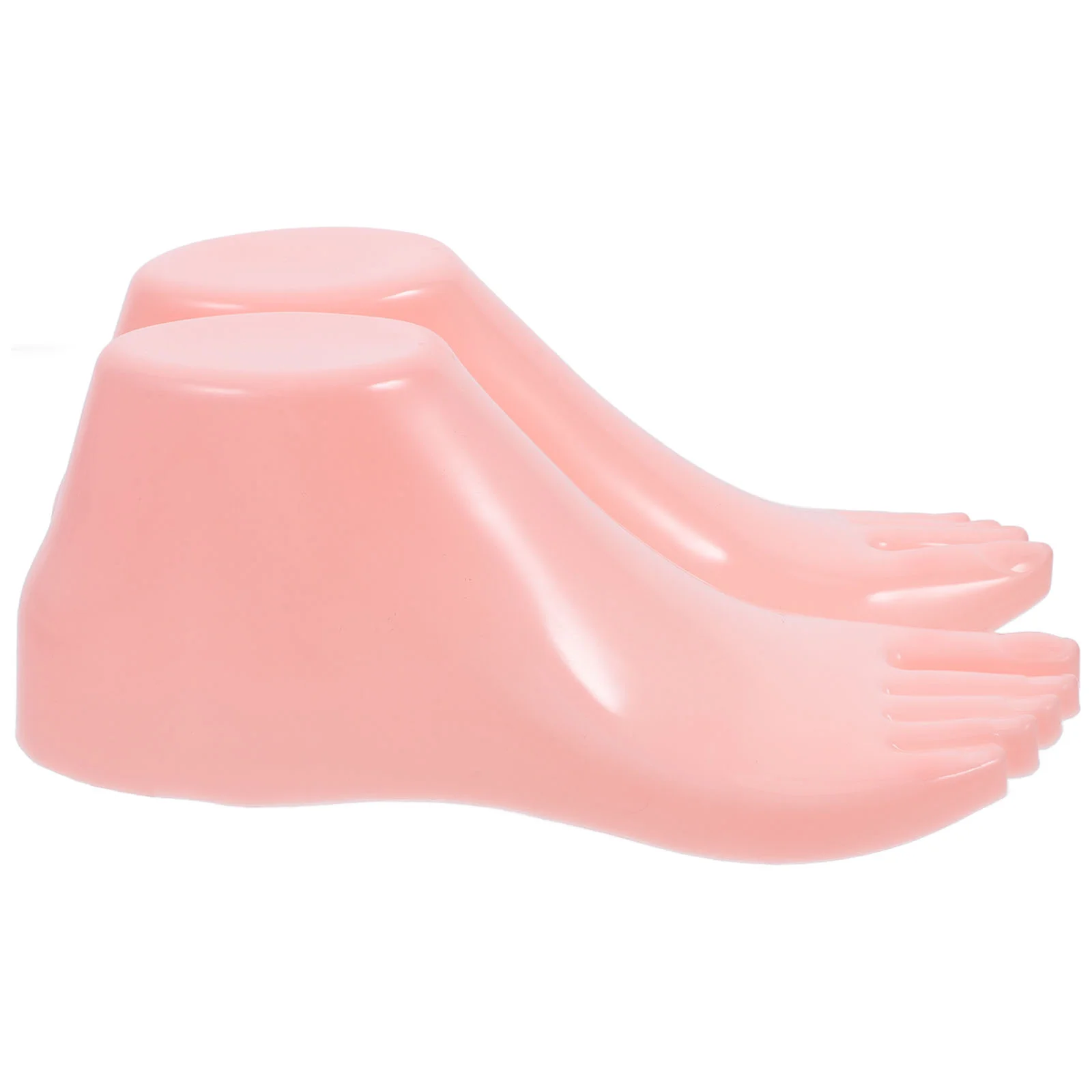 

Shoe Stretcher White Socks Foot Mannequin for Anklets Feet Model Prosthetic Display Plastic Shoes