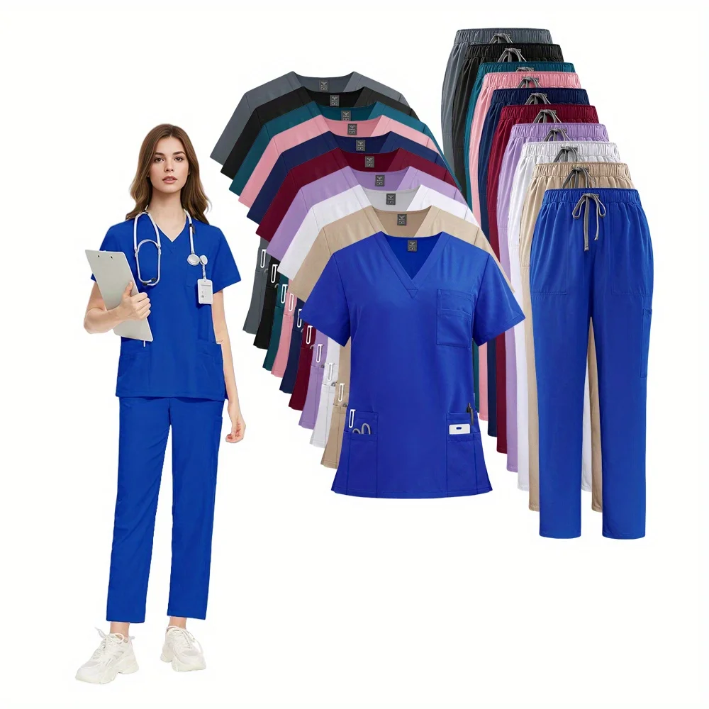 

Grab This Multifunctional 2-Piece V-Link Jogging Set! A Must-Have for Beauty Salon Work