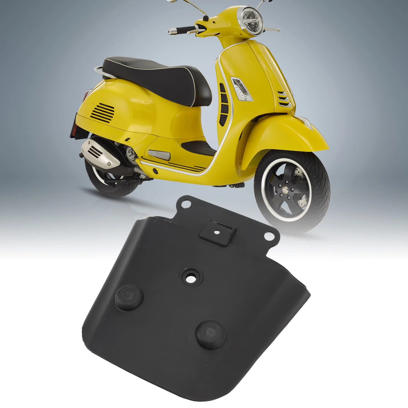 Motorcycle Rear Mudguard Prevent Scratch Improve Riding Experience Rear Wheel Splash Proof Guard Replacement for Vespa GTS 300 B