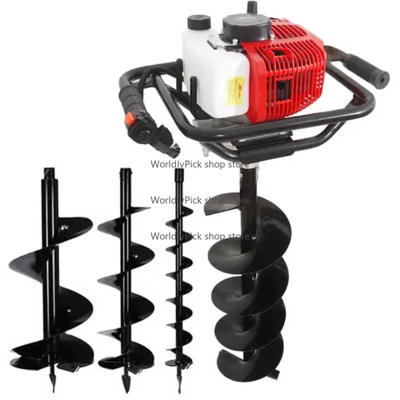 Gaoline Soil Drill, Ground Drill, Earth Auger Machine, Multi-purpose Ground Drill, 1.25kW