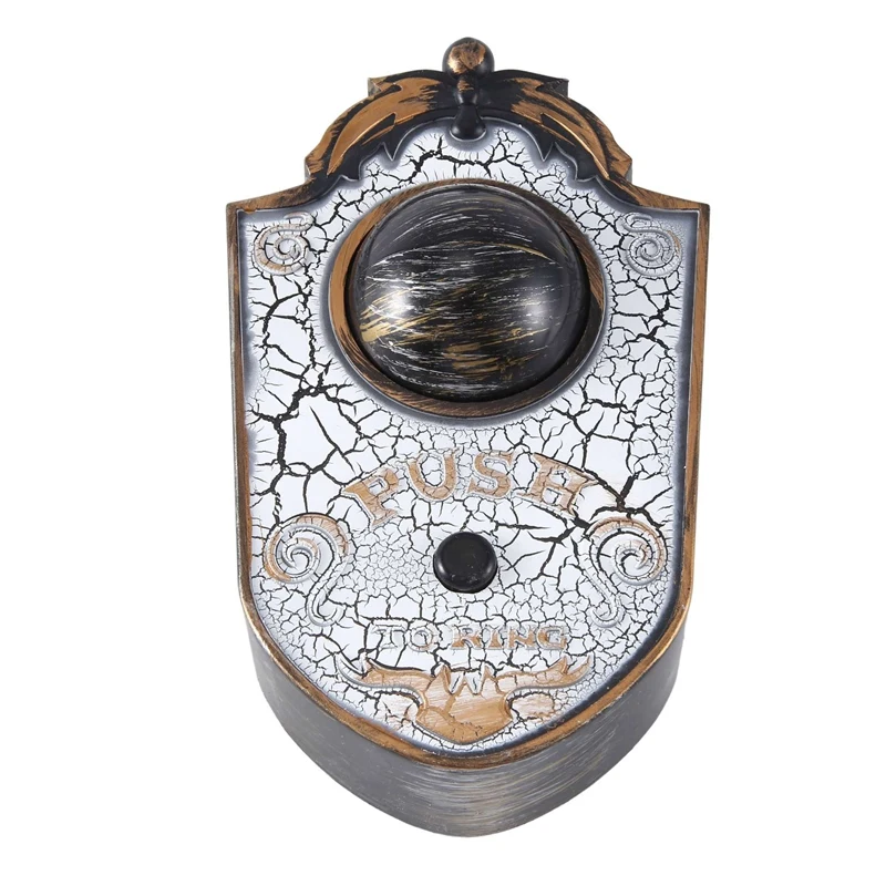 

1 PCS Doorbell Decoration Excellent Attractive Battery Powered PVC Eyeball Doorbell For Home Halloween Doorbell Eyeball Doorbell