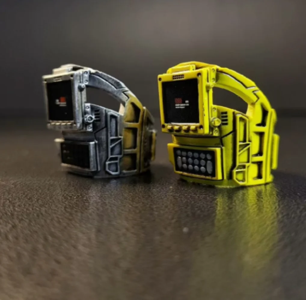 1/6 Scale Soldier Wristband Computer Monitor Model for 12'' Figure