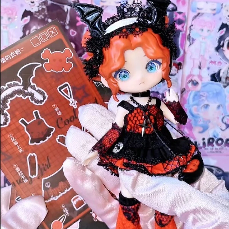 In Spot Liroro Blind Box 2.5 Binary Sweetheart Series Bjd Doll Trendy Play Ornament Handmade Mystery Box Toys Surprise Gift