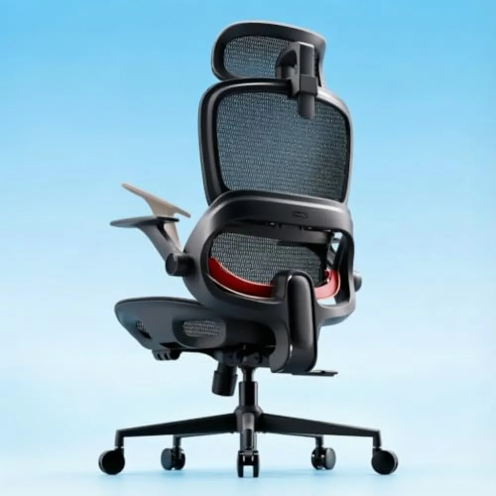 B100 Mesh Office Chair, Comfy Ergonomic Office Chair | Mesh Office Chair with Adaptive Lumbar Support, Desk Chair with
