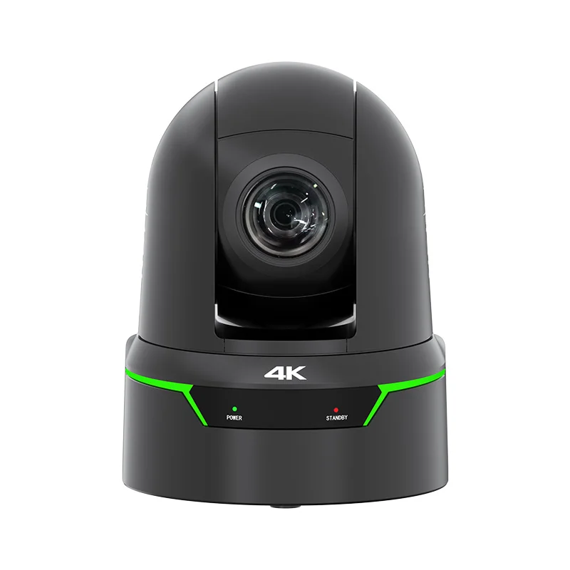 4K60 Broadcast PTZ Camera 25X Optical Zoom 12G-SDI 3G-SDI SFP Genlock NDI HX3 FreeD AI Tracking For Conference Church Studio