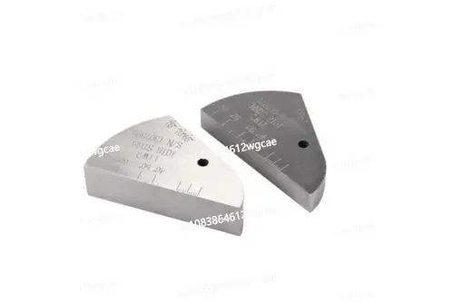 

1018 Steel IIW2 (V2) Ultrasonic Calibration Block,UT Block with Thickness 12.5mm Hole Diam 5mm