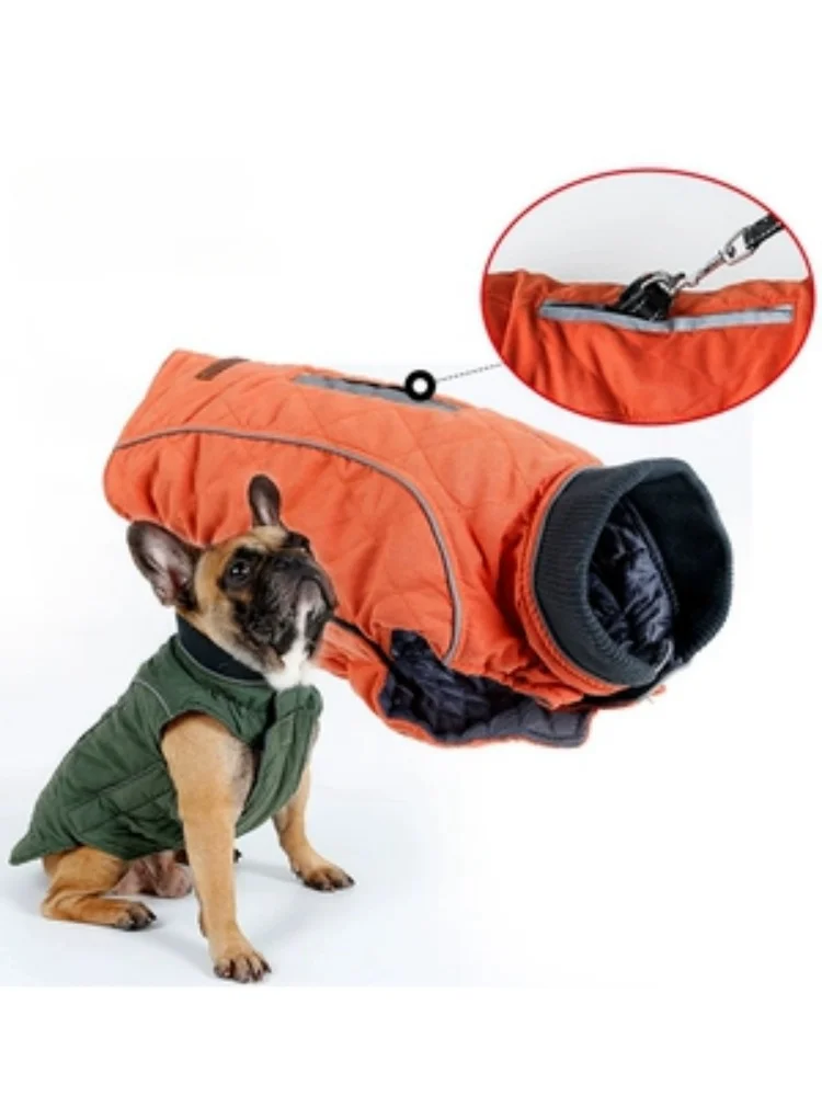 Haustier Baumwolle gepolsterte Kleidung Hund Winterkleid ung verdickte Thermo kleidung Fadou Corgi Gold Wolle Baumwolle gepolsterte Kleidung