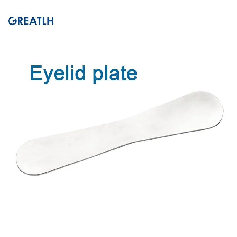 1pcs Double Eyelid Measuring Device Eyelid Plates Reclining Silkworm Ruler Stainless Steel Titanium Alloy