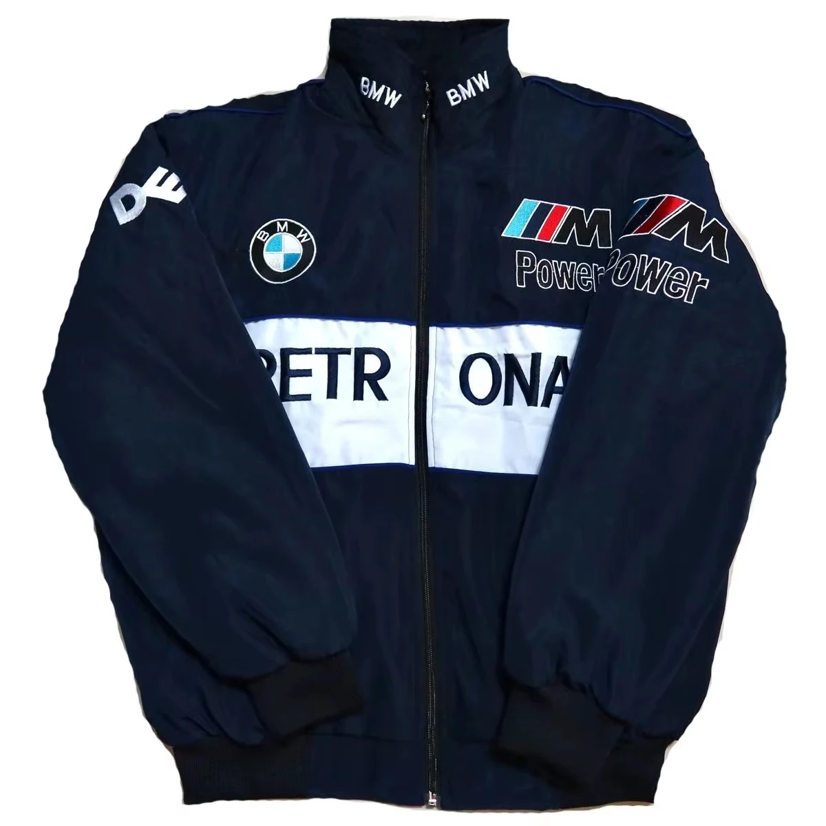 

2025 new BMW F1 racing suit fully embroidered racing motorcycle suit team uniform casual jacket