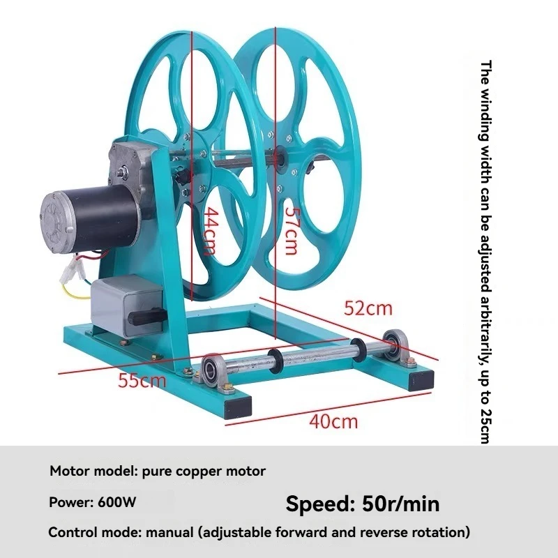 

Agricultural Irrigation Hose Receiver 12/48/60/V Electric Pipe Winder for Drip Irrigation and Fire Fighting