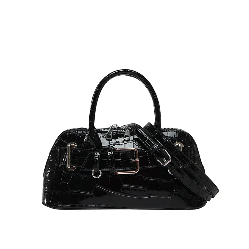 

2025 New Alligator PU Shell Shoulder & Crossbody Bags Hot Trendy Personality Large Capacity Super Cool Fashion Women's Handbags