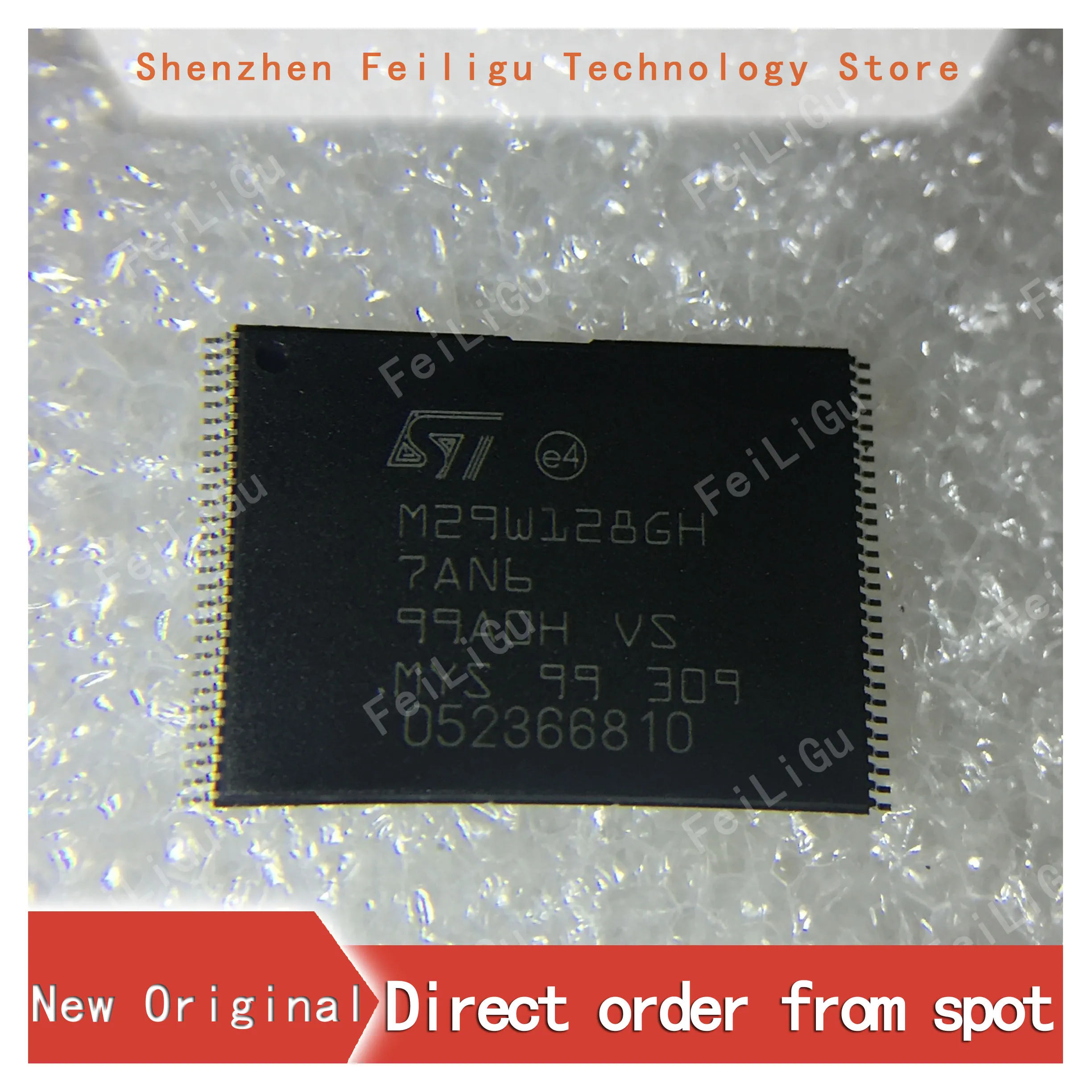 

1/10/30Pieces100% New Original M29W128GH7AN6E M29W128GH Package:TSOP56 FLASH-NOR 128Mb Memory Chip