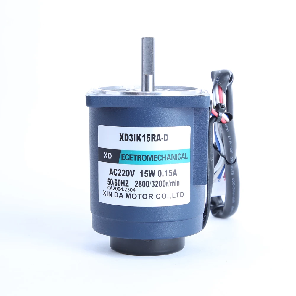 

AC220V AC motor 15W speed motor 1400 2800 rpm high-speed miniature single-phase forward and reverse small motor