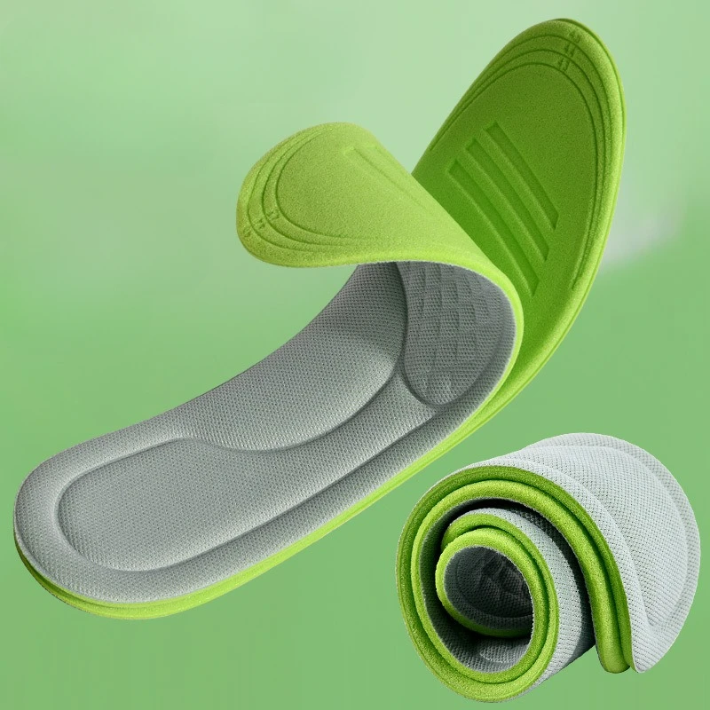 2/10pcs Unisex Soft Memory Foam Orthopedic Insoles Breathable Deodorizing Shoes Sports Anti-sweat Antibacterial Shoe Accessories image 4