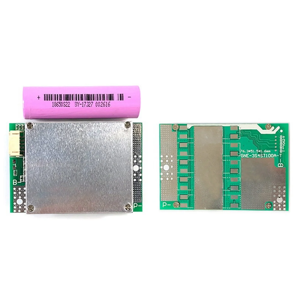 B68C 4S 12V 50A BMS LiFePO4 لوح حماية بطارية الليثيوم مع توازن بطارية الطاقة/تعزيز لوح حماية PCB