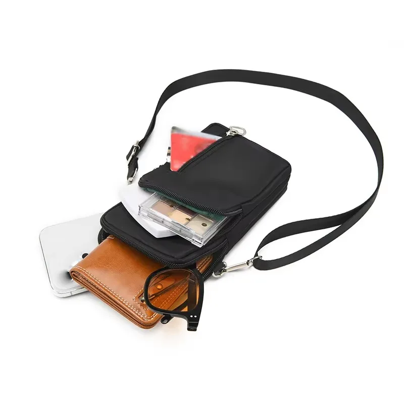 Neues Modell: Lauf-Handytasche für den Arm, Handgelenktasche, Handytasche mit Geldfach, Umhängetasche, kleine Tasche – Detail 3