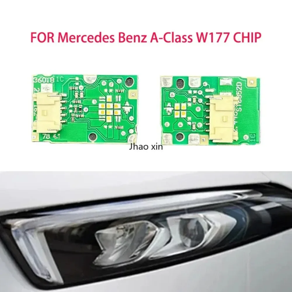 Luz blanca para faros de coche Mercedes Benz Clase A W177, Chip DRL, placa de circuito de balasto, Chip de placa de fuente de lu