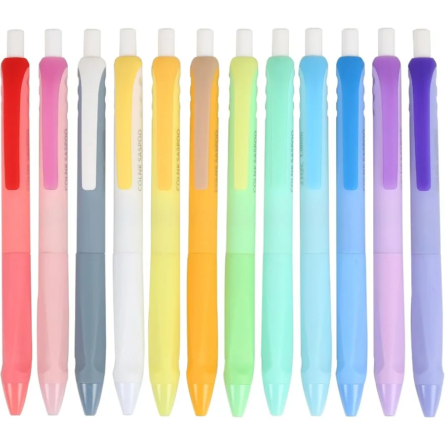 

Ассорти шариковых ручек Colo, средняя точка, 1,0 мм, удобная цветная ручка с треугольной ручкой, набор шариковых ручек для планировщика Jourling, длинный L