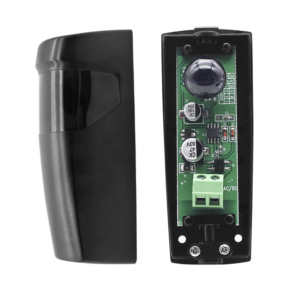 شعاع واحد إنذار بالأشعة تحت الحمراء يعمل بالبطارية كاشف إشارة البوابة التلقائي مستشعر لص الباب ABO #5