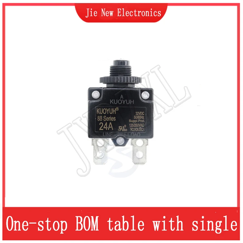 1sets 88 Series KUOYUH 3A 4A 5A 6A 7A 8A 9A 10A 11A 12A 13A 14A 15A 16A 17A 18A 19A 20A 25A Overload Overcurrent Protector