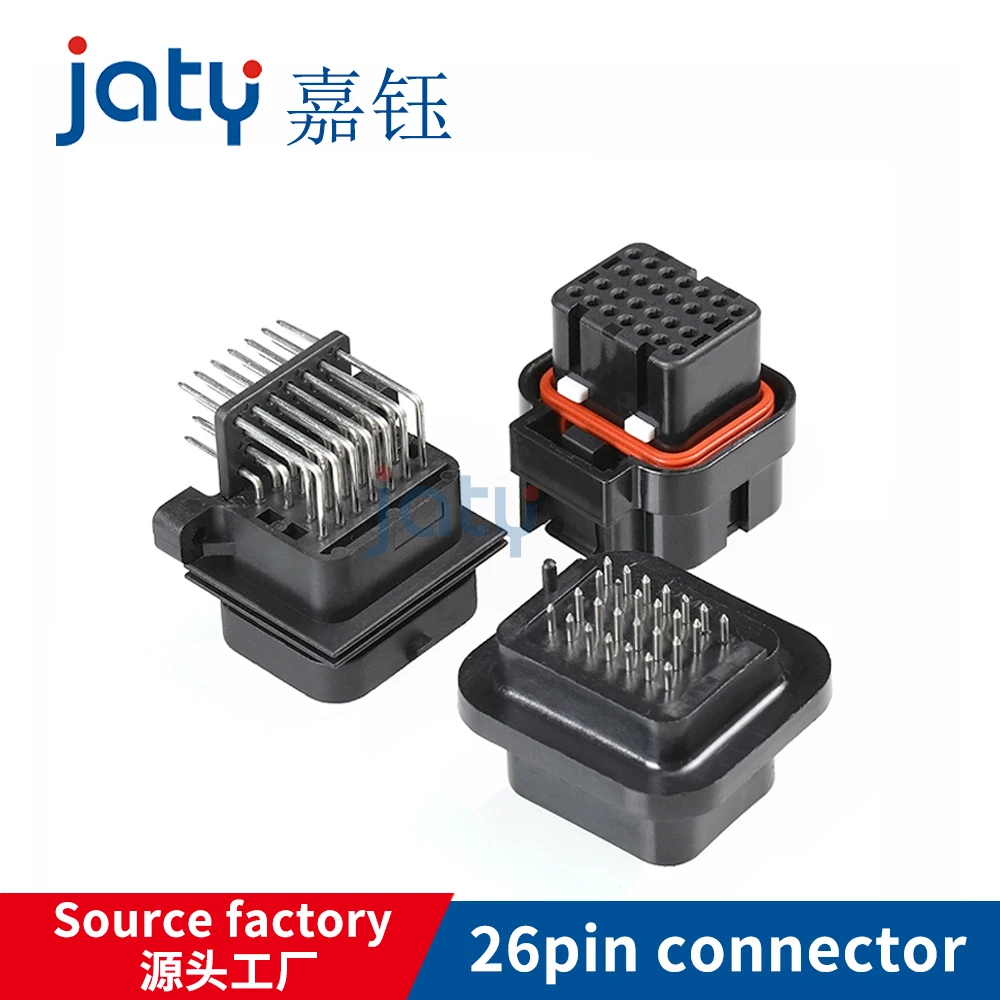 60/34/26-pin 6437288-2/3/5 PCB version end bend pin holder ECU engine transmission computer board Plug 4-1437290-0 3-1437290-1/7