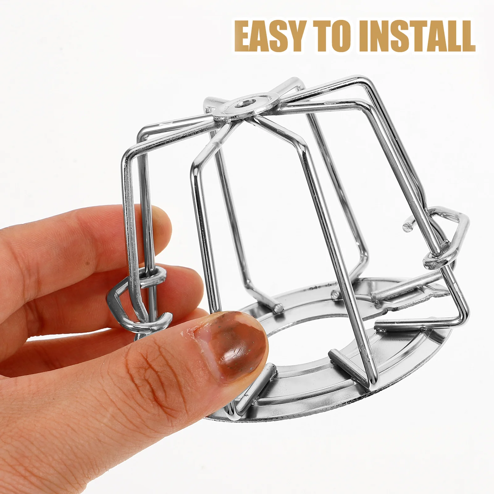 Fire Sprinkler Cover Iron Material Protective Head Shell for Universal Sprinkler Guard Durability Anti-Collision Easy