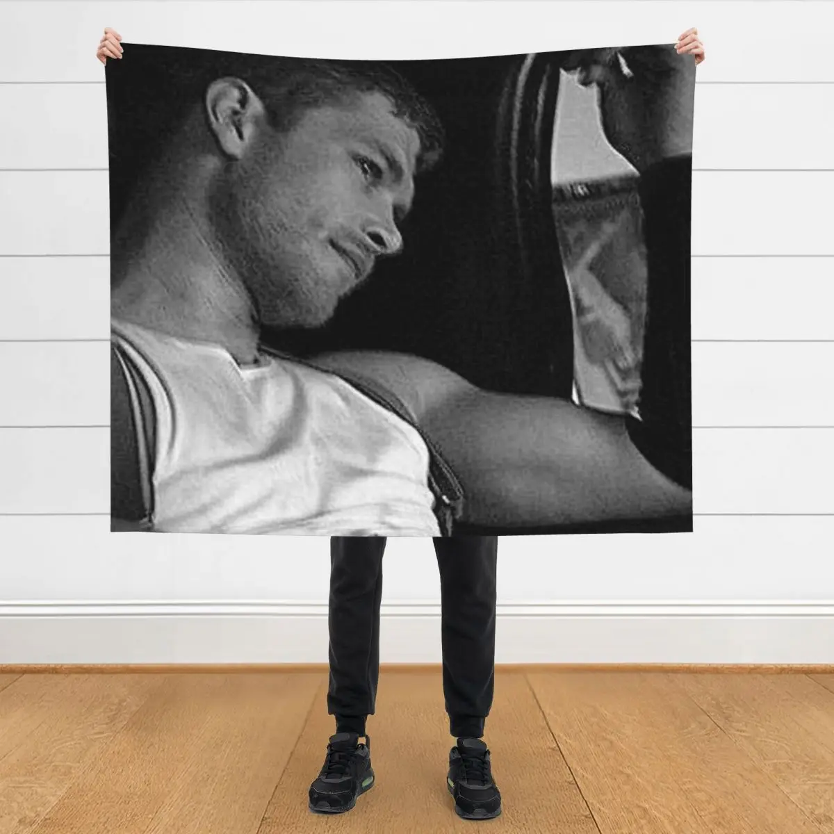 

Klaus Mikaelson Throw Blanket Soft Plaid Plush christmas gifts Blankets