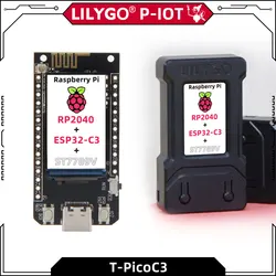 LILYGO® T-PicoC3 ESP32-C3 RP2040 Wireless WIFI Bluetooth Module Development Board Dual MCU 1.14 Inch ST7789V Display for Arduino