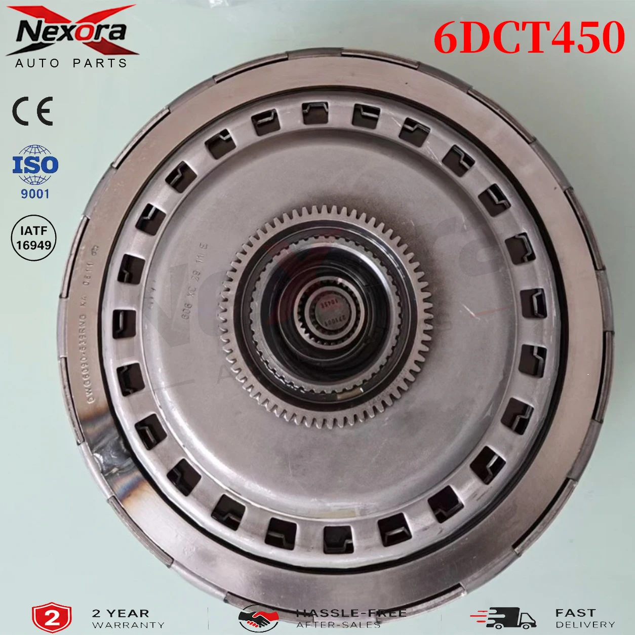 Original Almost New MPS6 6DCT450 Wet Dual Clutch Assembly For Volvo S60 XC60 Ford Mondeo Dodge Journey Range Rover 2.0T 2.5T