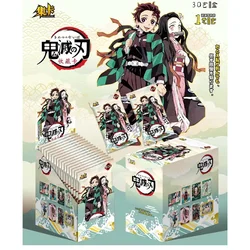 New edition Demon Slayer Cards Booster Box Rare Anime Playing character Rare Diamond Collection Card e regali per feste di natale