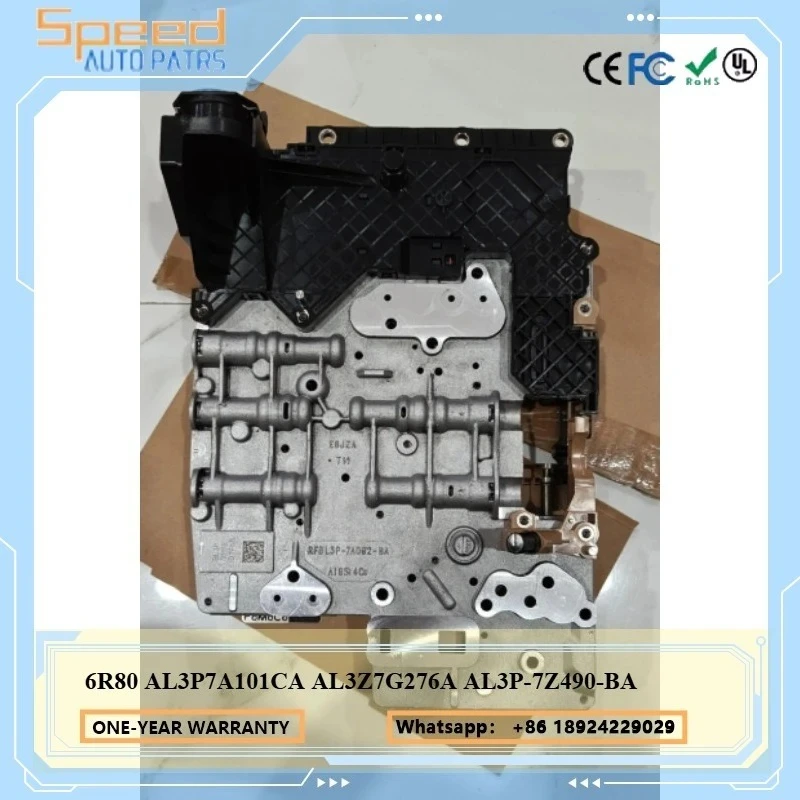 

6R80 AL3P7A101CA AL3Z7G276A AL3P-7Z490-BA Transmission Valve Body With Control Module Lead Frame Suit For Ford F150 2011 & UP
