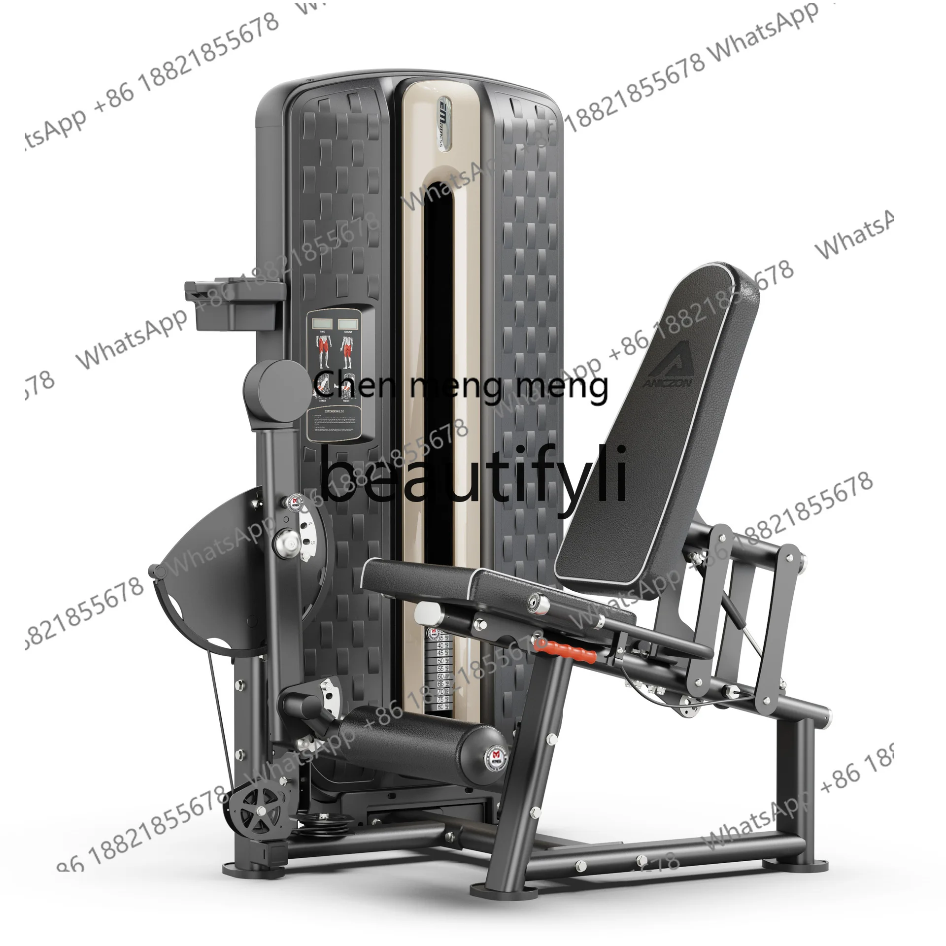 

Seated Leg Extension Gym Commercial Training Leg Stretching Seated Trainer