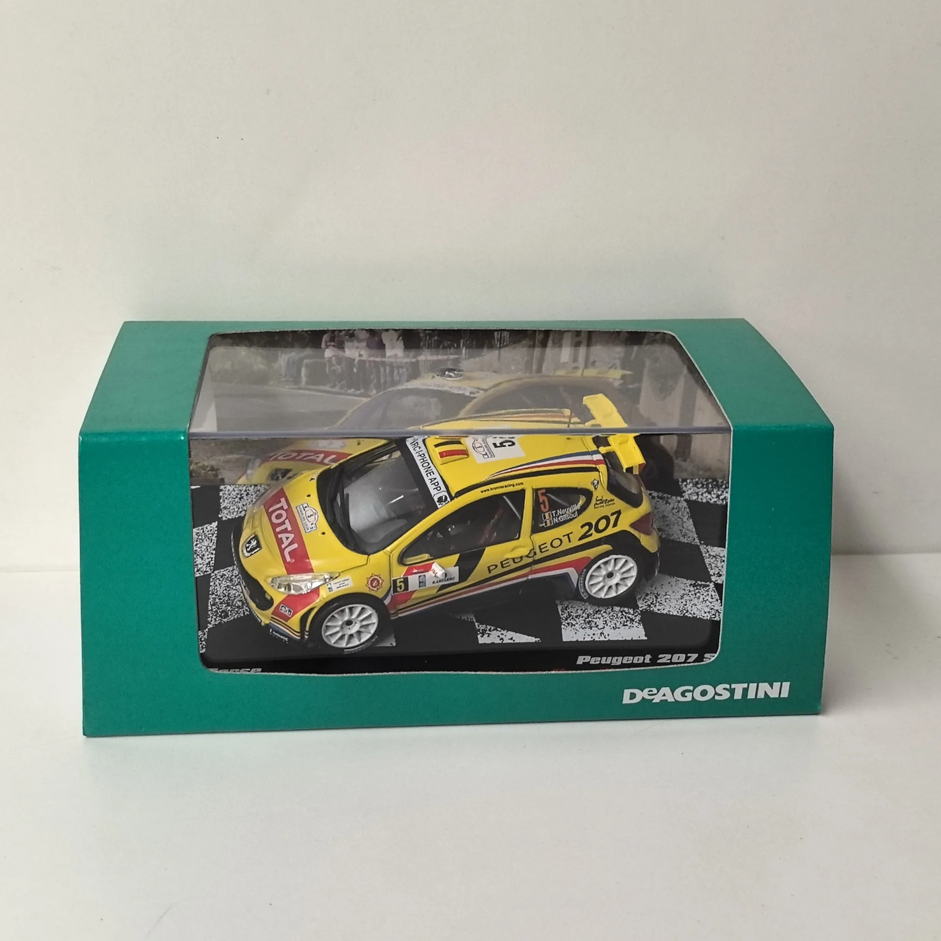 

Diecast DEA 1/43 Scale PEUGEOT 207 S2000 2011 Peugeot Racing Alloy Car Model Collectible Toy Gift Souvenir Display Ornament