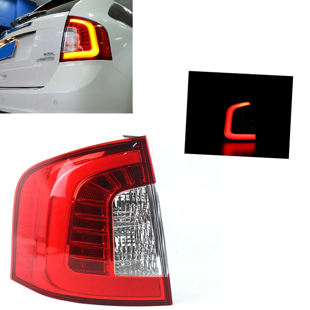 

For Ford Edge 2011 2012 2013 2014 Red LED Rear Lights Assembly Tail Lamps Taillight Taillamp Bulb Left+Right