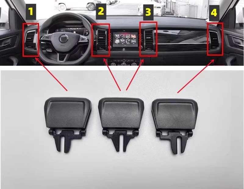 

Air Vent Adjustment Blade Clip for Skoda Kodiaq Dashboard