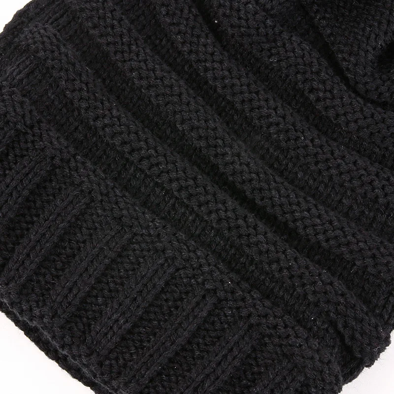 Fashion Knitted Hat, Scarf, Glove, 3-piece Winter Trend Imitation Cashmere Warmth Set Men and Women Clothing Accessories Gift