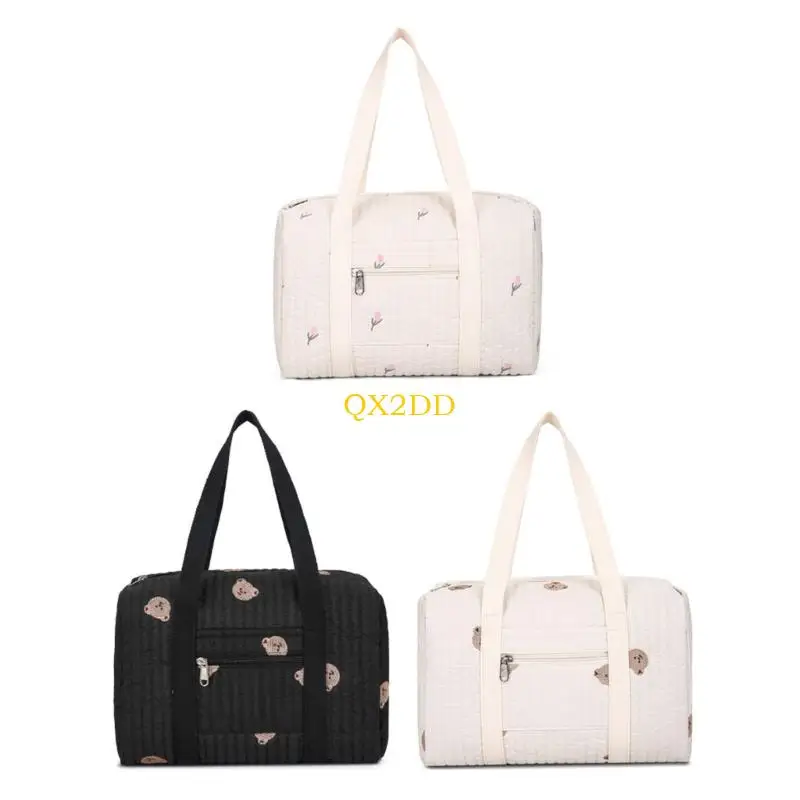 

Diaper Bag with Pocket for Baby Bottles Essential Product Spacious Baby Nappy Case for Travel Outings