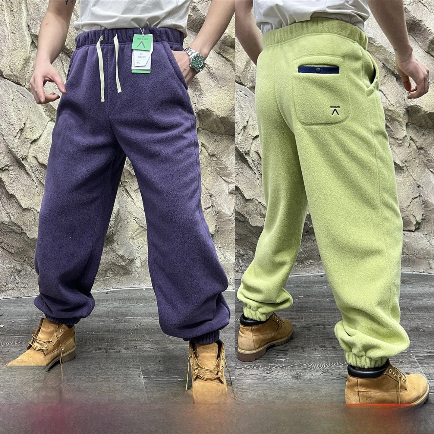 

Sle Ultra-Thin PC Fce Women's Outdoor Casual Sweatpants Warm Thermal Autumn Winter Loose Fit Trousers