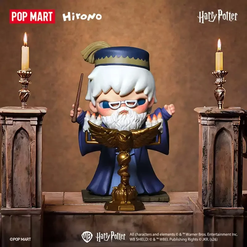 POP MART Hirono Harry Potter Series  Blind Box Guess Bag Desktop Decoration Cute Model Gift Blind Bag Toys